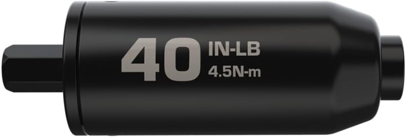 Wheeler Fat Stix Individual Limiter 10-65 Inch-Pounds with Preset Torque, Accurately Tightens, Reversible, Compatible with Fat Stix T-Handle Driver, for Gunsmithing, Reloading, and Torque Adjustment - Image 1
